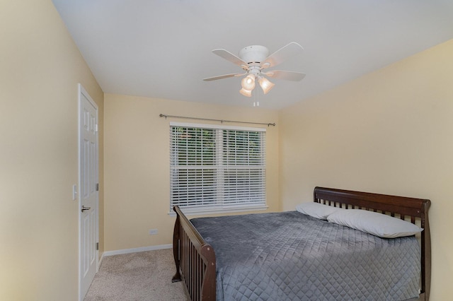 1966 Waverly Way, Montgomery, IL 60538 - carpeted bedroom with baseboards and a ceiling fan