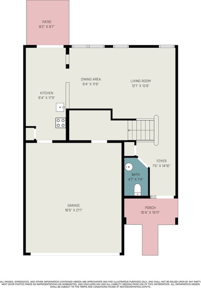 1966 Waverly Way, Montgomery, IL 60538 - floor plan / room layout