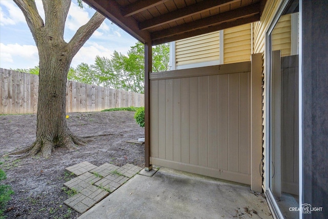 753 Candleridge Ct Unit C1, Bartlett, IL 60103 - view of patio / terrace with fence