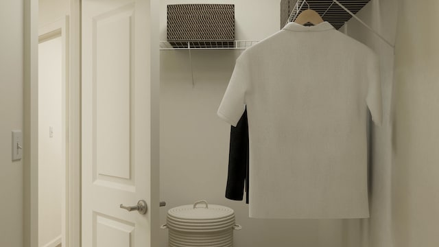 view of closet
