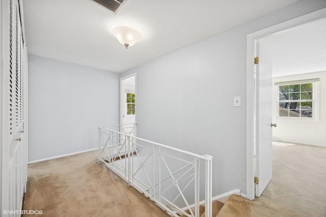 751 Essington Ln, Buffalo Grove, IL 60089 - corridor featuring an upstairs landing, carpet floors, and baseboards