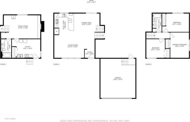 1825 W Spring Ridge Dr, Arlington Heights, IL 60004 - view of green lawn