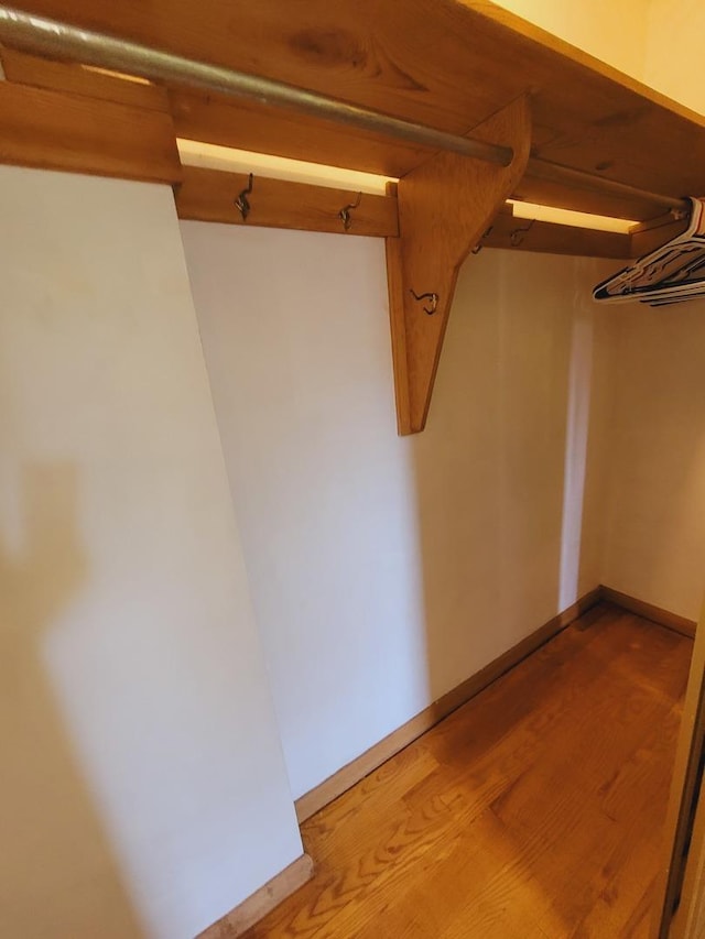 511 N Berwick Blvd, Waukegan, IL 60085 - walk in closet featuring light wood-type flooring