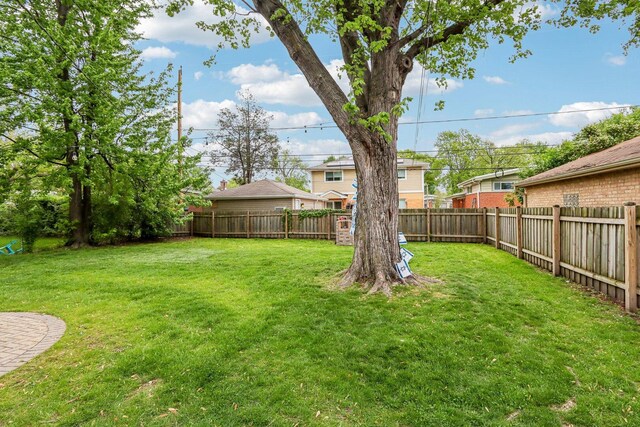 9017 Pottawattami Dr, Skokie, IL 60076 - view of yard