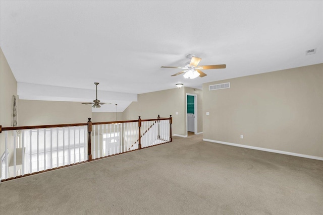1208 Waters Edge Rd, Champaign, IL 61822 - unfurnished room featuring a ceiling fan and carpet