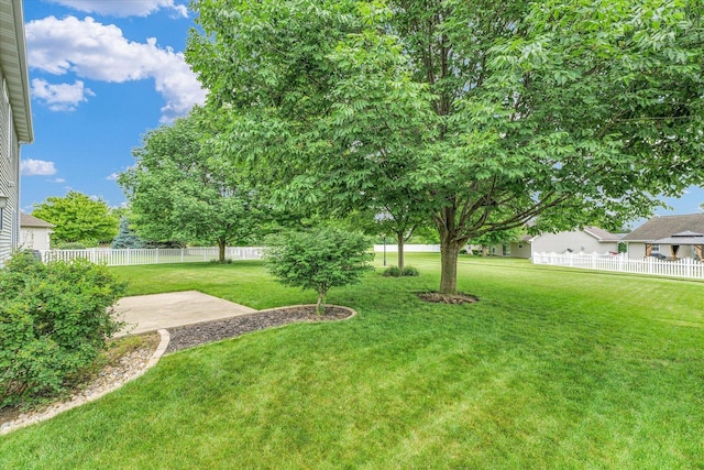 1208 Waters Edge Rd, Champaign, IL 61822 - view of yard featuring a patio area