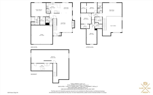 1208 Waters Edge Rd, Champaign, IL 61822 - view of home floor plan