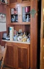 view of bar area