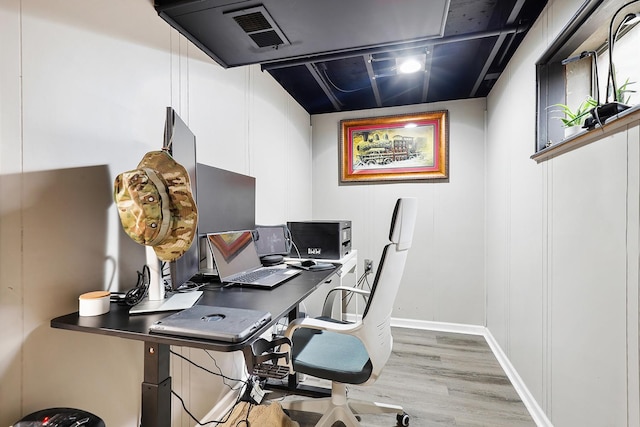6333 Carriage Way, Oak Forest, IL 60452 - office space with wood finished floors and baseboards