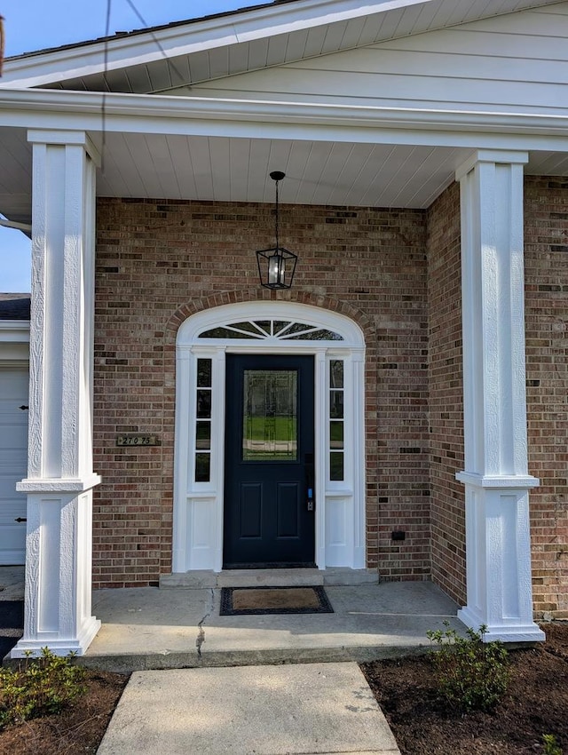 27W075 Fleming Dr, Winfield, IL 60190 - view of exterior entry with brick siding
