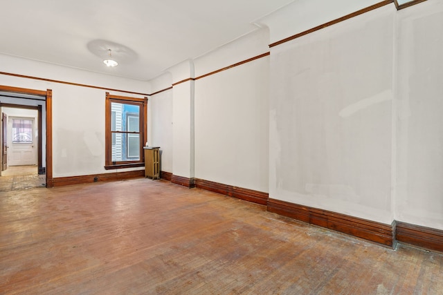 3230 W Fulton Blvd, Chicago, IL 60624 - empty room with wood finished floors and baseboards