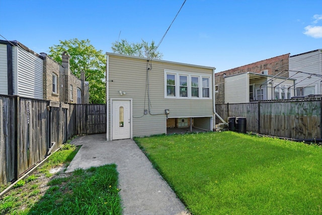 view of back of property
