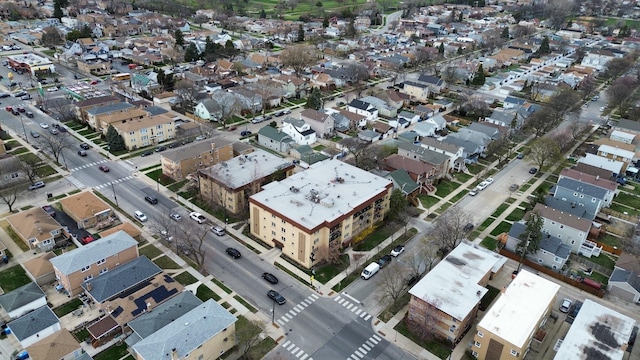 aerial overview of property's location featuring nearby suburban area