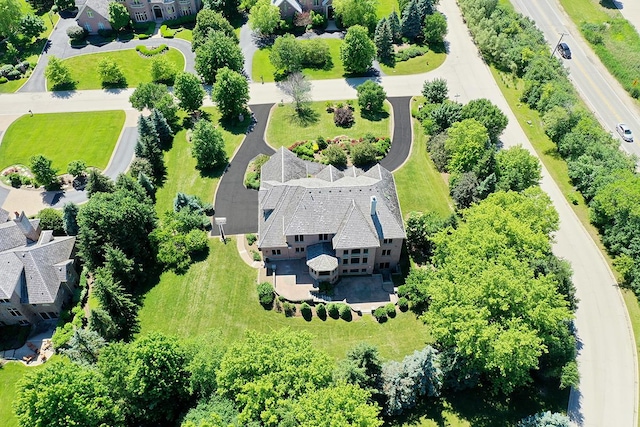 1410 W Newcastle Ct, Inverness, IL 60010 - view from above of property