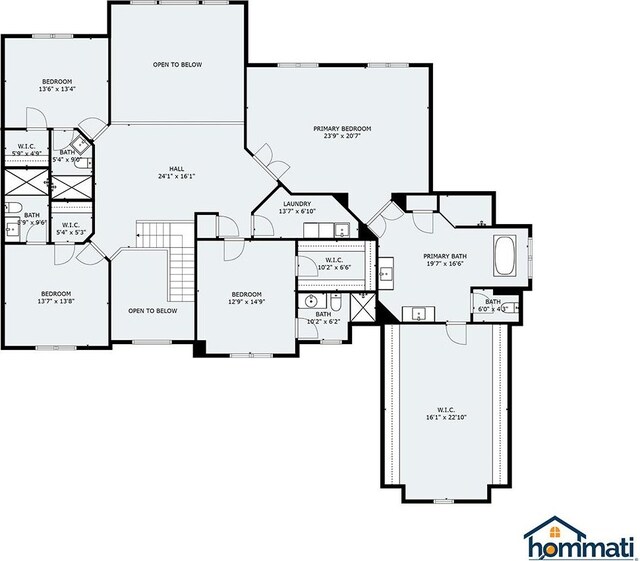 1410 W Newcastle Ct, Inverness, IL 60010 - floor plan / room layout