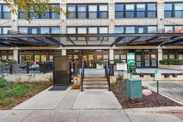 1001 W 15th St Unit 243, Chicago, IL 60608 - view of exterior entry with french doors