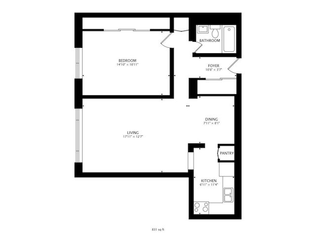 6660 S Brainard Ave Unit 103, Countryside, IL 60525 - property floor plan