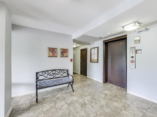 6660 S Brainard Ave Unit 103, Countryside, IL 60525 - hallway featuring baseboards