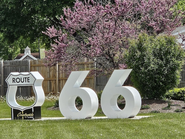 6660 S Brainard Ave Unit 103, Countryside, IL 60525 - exterior view of fence
