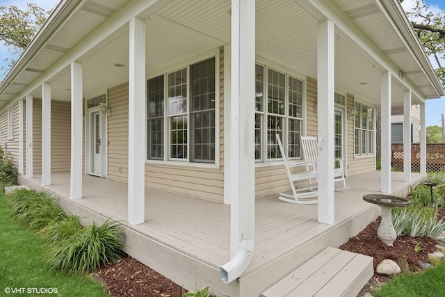 34017 N Prospect Dr, Grayslake, IL 60030 - view of wooden porch