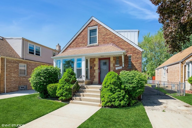 2852 W 84th Pl, Chicago, IL 60652 - view of front of home with covered porch and brick siding