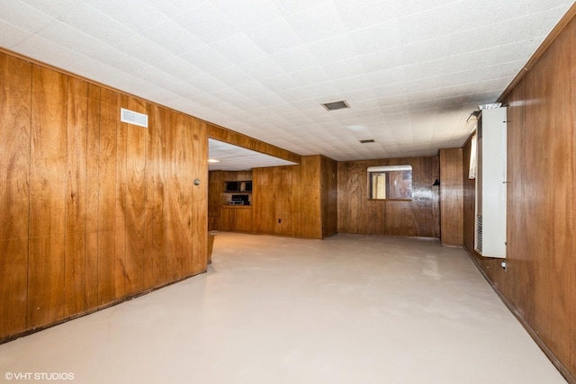 2852 W 84th Pl, Chicago, IL 60652 - finished basement with wood walls