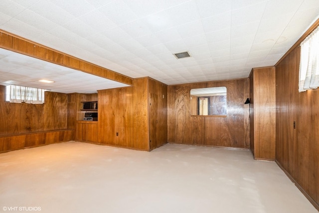 2852 W 84th Pl, Chicago, IL 60652 - below grade area with wood walls