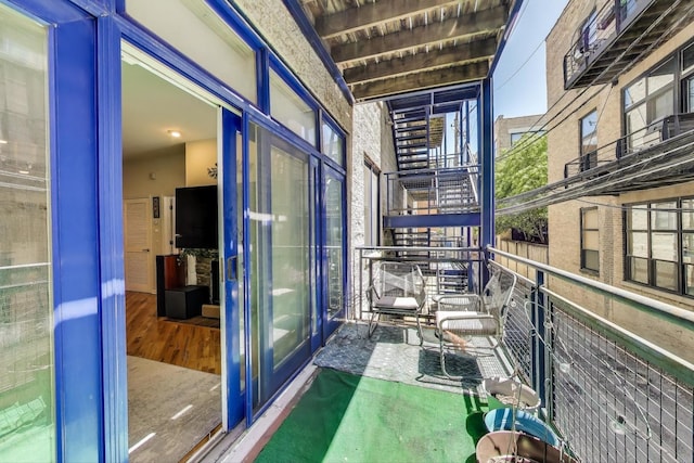 2251 W Saint Paul Ave Unit 2D, Chicago, IL 60647 - view of balcony