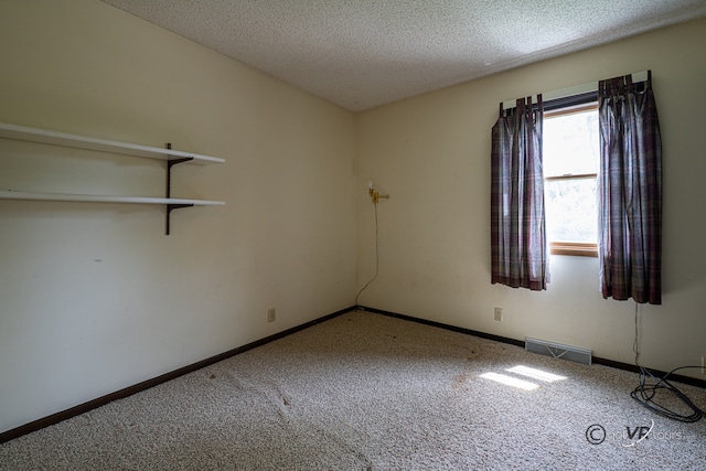 2031 W Winchester Dr, Freeport, IL 61032 - empty room featuring carpet, a textured ceiling, and baseboards