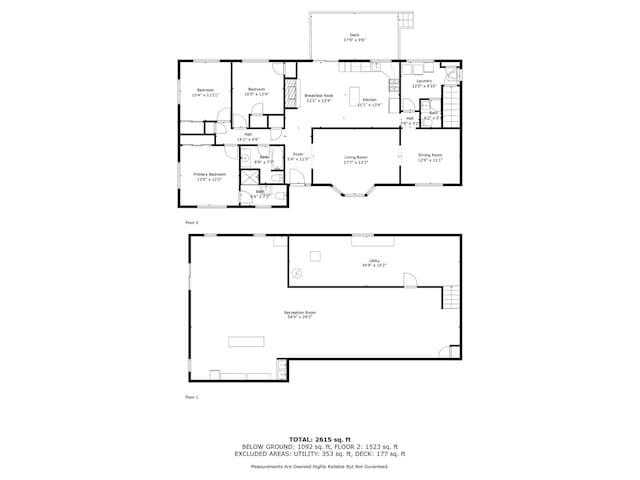 2030 Burke Dr, Winthrop Harbor, IL 60096 - floor plan / room layout
