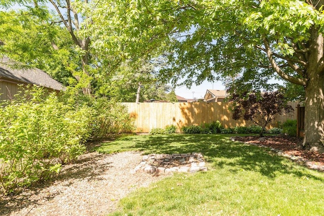 view of yard