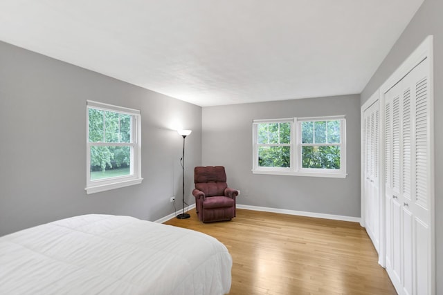 2S579 Partridge Rd, Batavia, IL 60510 - bedroom with multiple windows, baseboards, and light wood finished floors
