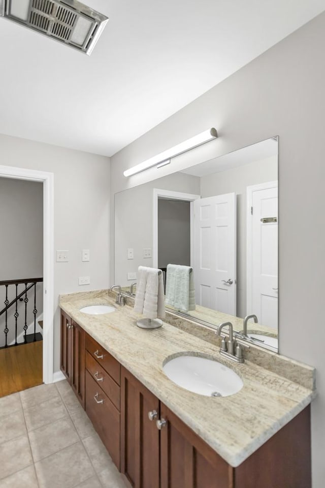 2S579 Partridge Rd, Batavia, IL 60510 - full bath with double vanity and tile patterned flooring
