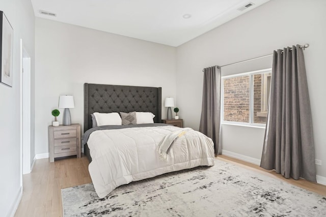 2534 W Haddon Ave, Chicago, IL 60622 - bedroom with light wood-style floors and baseboards