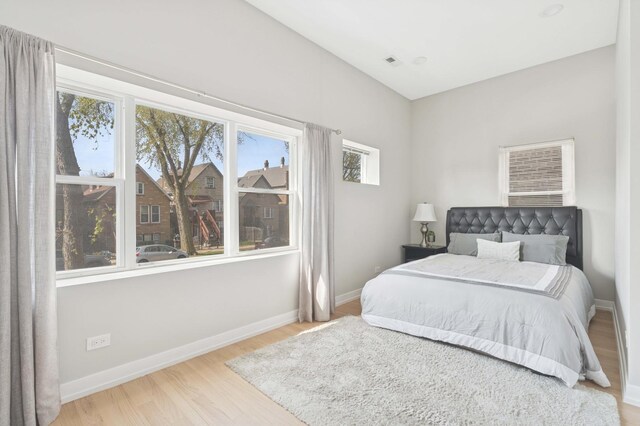 2534 W Haddon Ave, Chicago, IL 60622 - bedroom with wood finished floors and baseboards