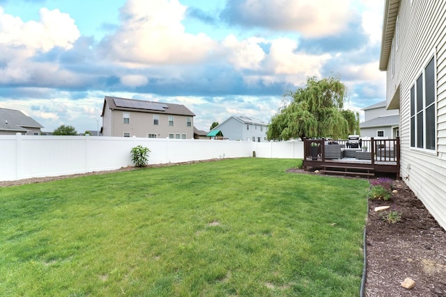 1811 Partridge Pt, Normal, IL 61761 - view of yard with a deck and a residential view