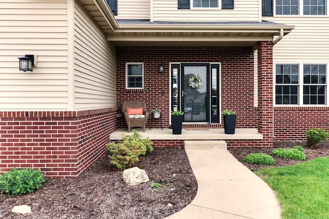1811 Partridge Pt, Normal, IL 61761 - doorway to property featuring brick siding