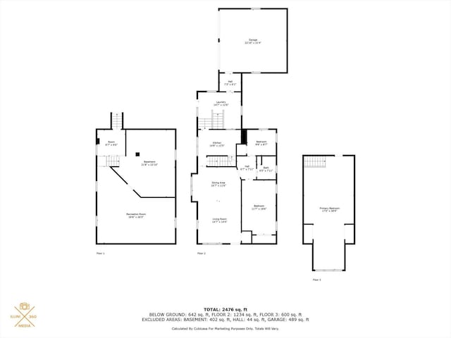 235 N Main St, Roberts, IL 60962 - property floor plan