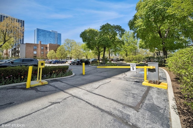 4300 N Marine Dr Unit 306, Chicago, IL 60613 - view of asphalt road with curbs and traffic signs