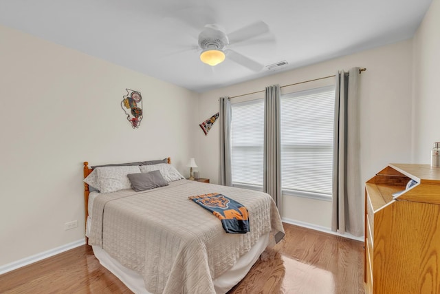 307 Lake Gillilan Way, Algonquin, IL 60102 - bedroom with light wood-style flooring, multiple windows, and baseboards