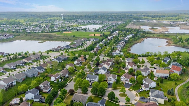 307 Lake Gillilan Way, Algonquin, IL 60102 - aerial view of property's location featuring a nearby body of water and nearby suburban area