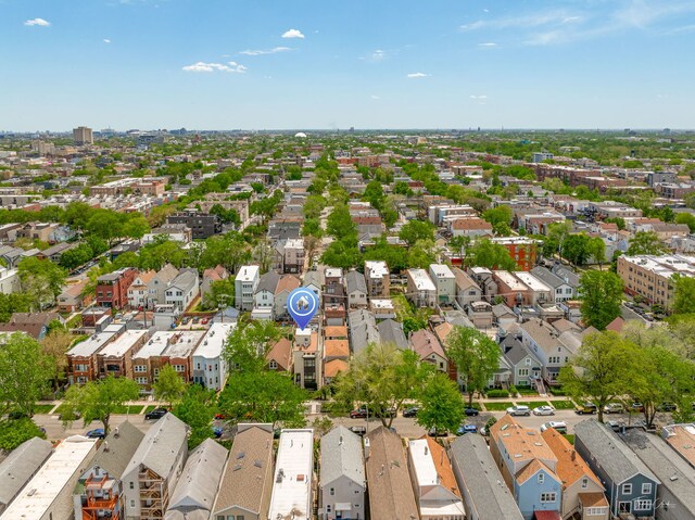 2629 W Homer St, Chicago, IL 60647 - aerial view of residential area
