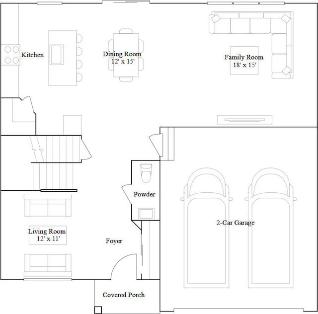 540 N Sycamore St, Hinckley, IL 60520 - room layout