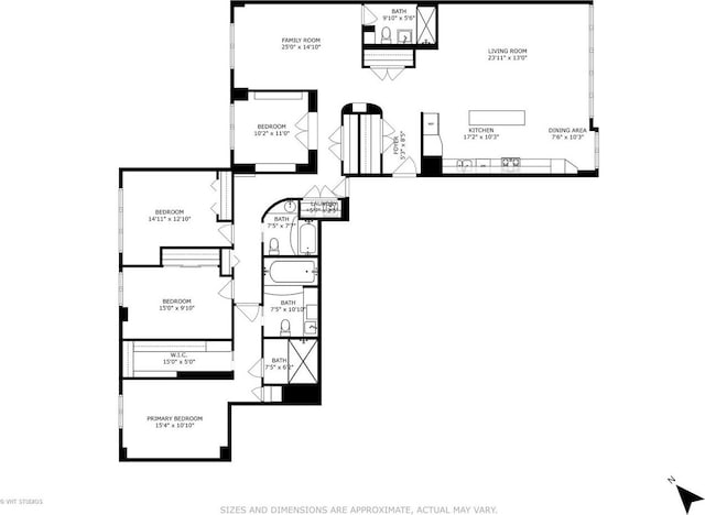 40 E Cedar St Unit 8Cd, Chicago, IL 60611 - view of home floor plan