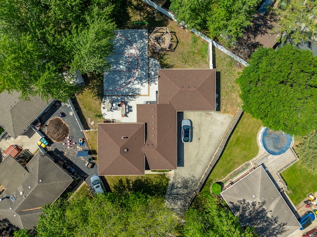 bird's eye view