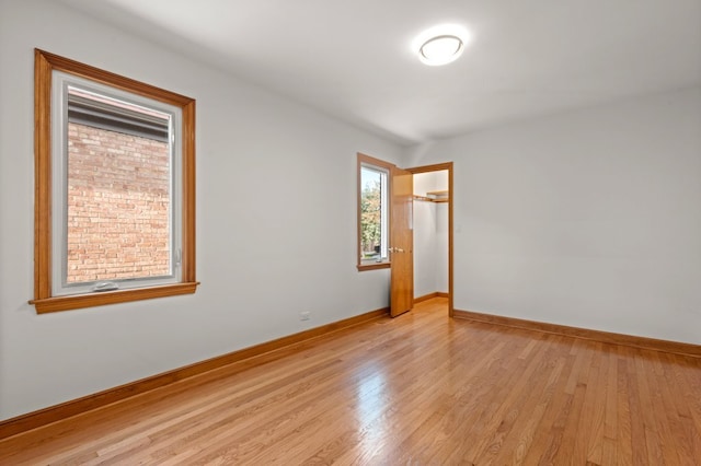 2934 Maple Ave, Berwyn, IL 60402 - unfurnished room featuring light wood-type flooring and baseboards