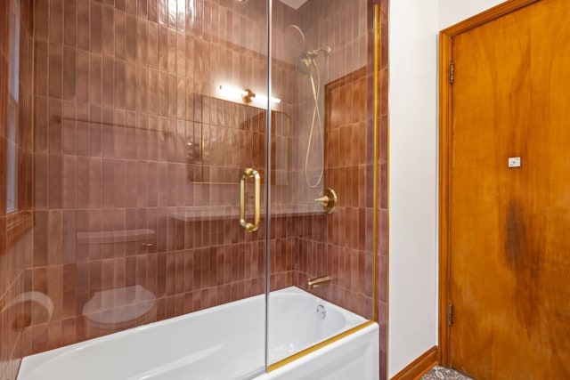 2934 Maple Ave, Berwyn, IL 60402 - bathroom with combined bath / shower with glass door