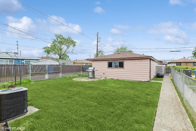 12746 S Marquette Ave, Chicago, IL 60633 - view of yard with central AC