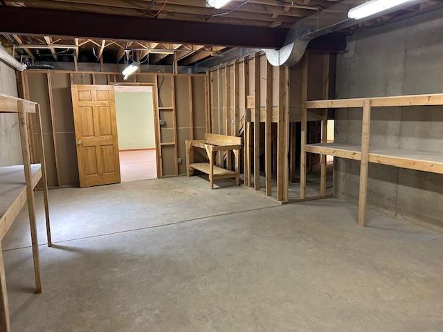 13804 Ironwood Dr, Plainfield, IL 60544 - view of unfinished basement
