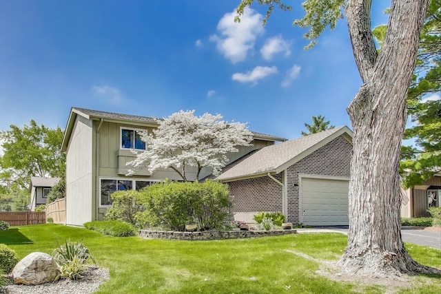 609 Bryce Trl, Roselle, IL 60172 - view of front of house featuring a garage and brick siding